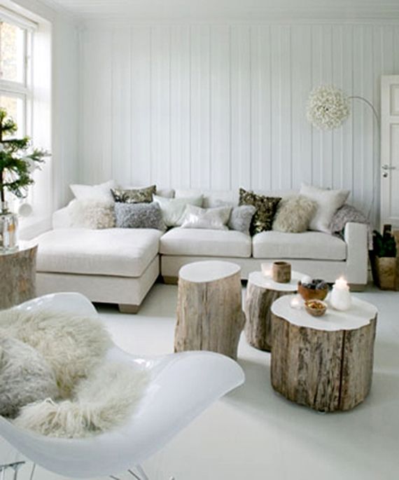 white and wood
