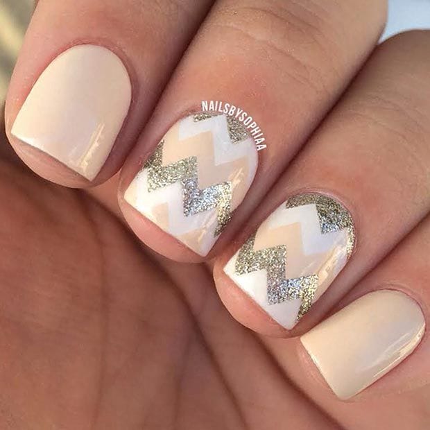 Nails Decor Nude Becoration