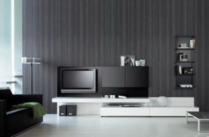 Black and White living room – becoration